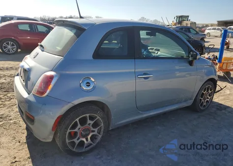 2013 Fiat 500 Sport from USA, damaged, VIN 3C3CFFBR8DT663517